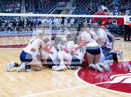 Thumbnail 3 in Wimberley vs. Randall (UIL 4A Volleyball Division II Final) photogallery.