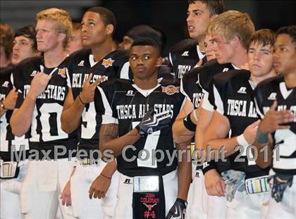 Thumbnail 2 in 2010 THSCA All-Star Football Game photogallery.
