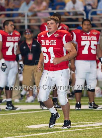 Thumbnail 3 in 2010 THSCA All-Star Football Game photogallery.
