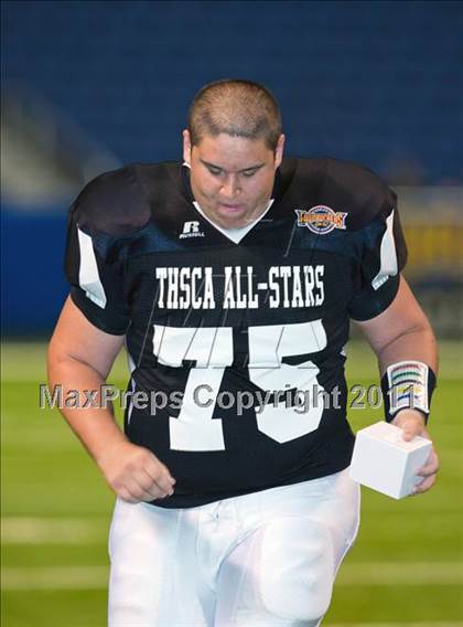 Thumbnail 3 in 2010 THSCA All-Star Football Game photogallery.