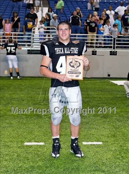 Thumbnail 3 in 2010 THSCA All-Star Football Game photogallery.