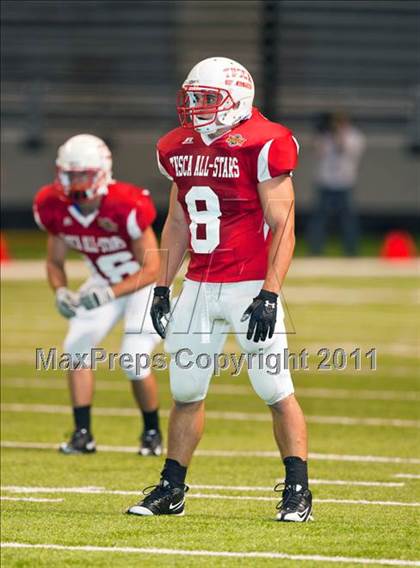 Thumbnail 3 in 2010 THSCA All-Star Football Game photogallery.