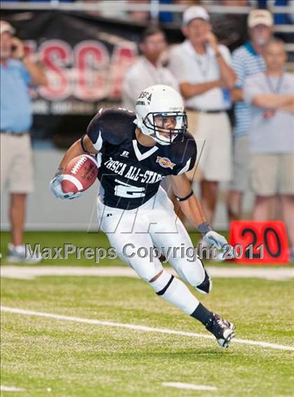 Thumbnail 2 in 2010 THSCA All-Star Football Game photogallery.