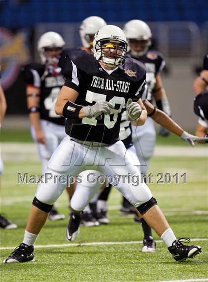 Thumbnail 2 in 2010 THSCA All-Star Football Game photogallery.