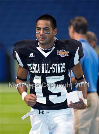 Thumbnail 2 in 2010 THSCA All-Star Football Game photogallery.