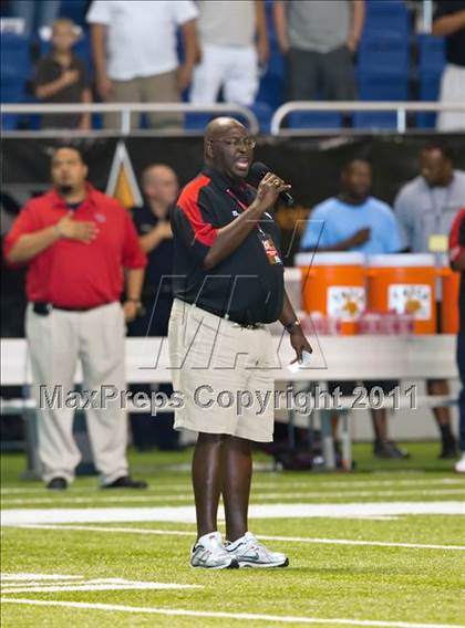 Thumbnail 3 in 2010 THSCA All-Star Football Game photogallery.
