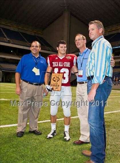 Thumbnail 3 in 2010 THSCA All-Star Football Game photogallery.