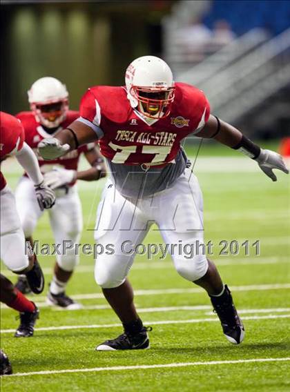 Thumbnail 3 in 2010 THSCA All-Star Football Game photogallery.