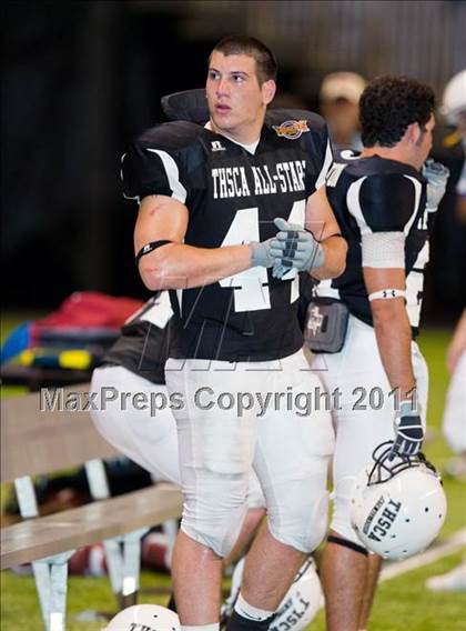 Thumbnail 1 in 2010 THSCA All-Star Football Game photogallery.