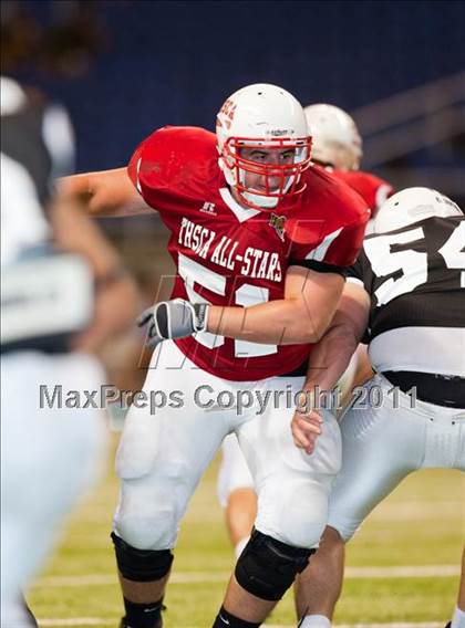 Thumbnail 2 in 2010 THSCA All-Star Football Game photogallery.