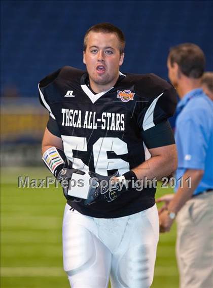 Thumbnail 1 in 2010 THSCA All-Star Football Game photogallery.