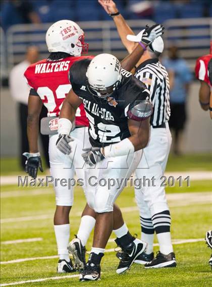 Thumbnail 2 in 2010 THSCA All-Star Football Game photogallery.