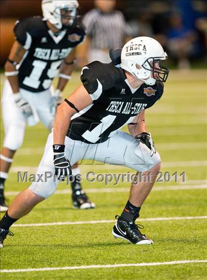 Thumbnail 2 in 2010 THSCA All-Star Football Game photogallery.