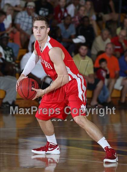 Thumbnail 1 in St. Raymond Boys vs. Mater Dei (City of Palms Classic) photogallery.