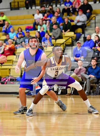 Thumbnail 1 in England vs. St. Joseph (AAA 2A District Playoff) photogallery.