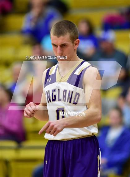 Thumbnail 1 in England vs. St. Joseph (AAA 2A District Playoff) photogallery.