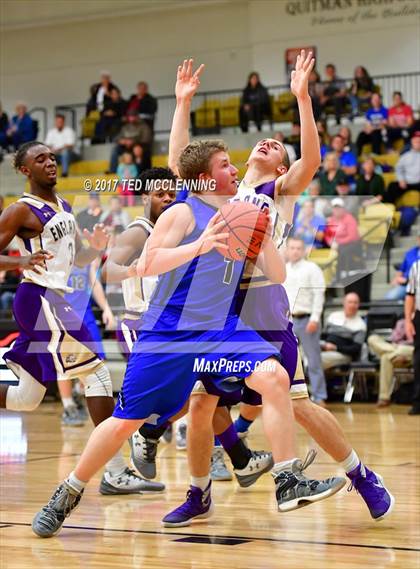 Thumbnail 1 in England vs. St. Joseph (AAA 2A District Playoff) photogallery.