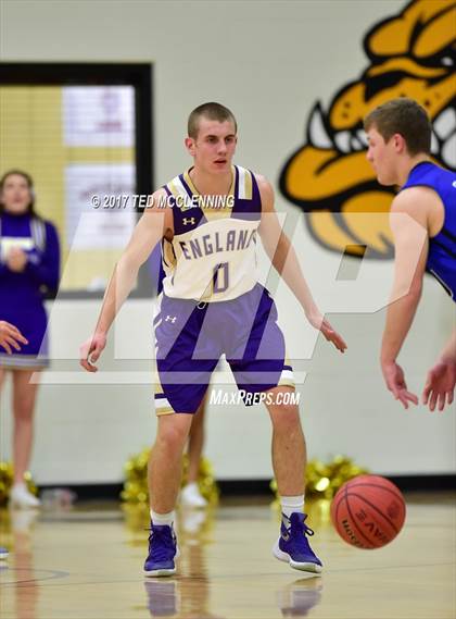 Thumbnail 1 in England vs. St. Joseph (AAA 2A District Playoff) photogallery.