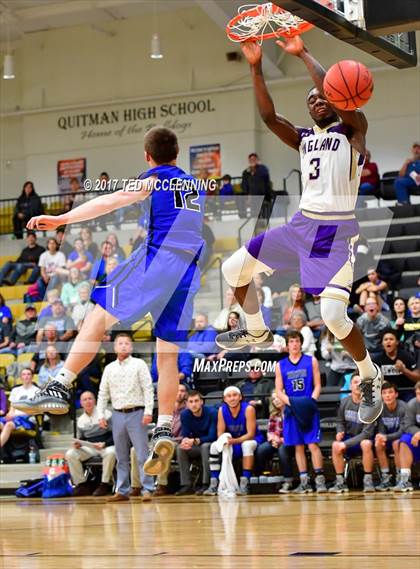 Thumbnail 3 in England vs. St. Joseph (AAA 2A District Playoff) photogallery.