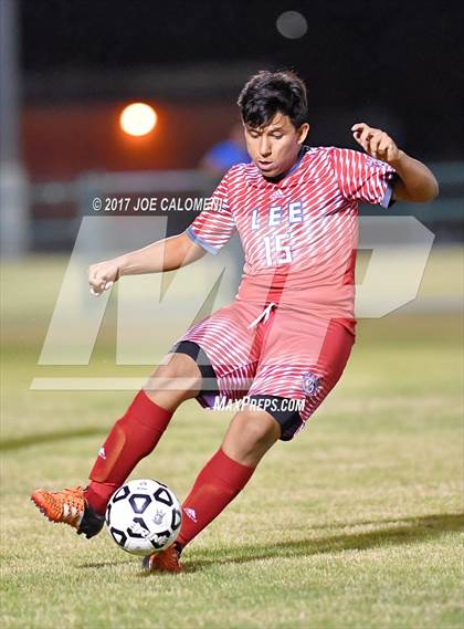 Thumbnail 3 in New Braunfels vs Lee [Robert E.] (NEISD Tournament) photogallery.