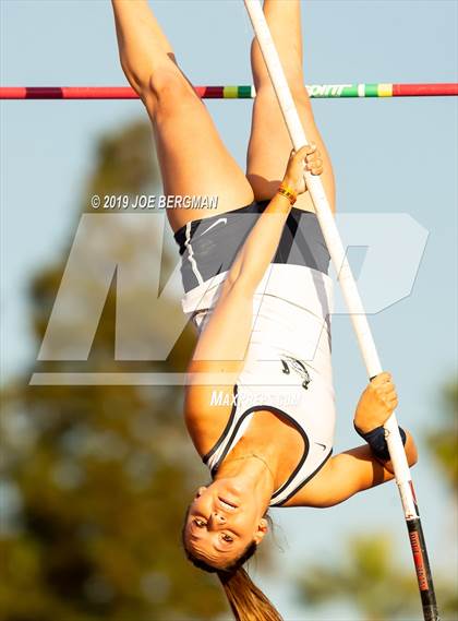 Thumbnail 2 in CIF State Track and Field Championships (Girls Pole Vault - Day 1) photogallery.