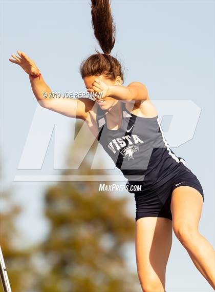 Thumbnail 2 in CIF State Track and Field Championships (Girls Pole Vault - Day 1) photogallery.
