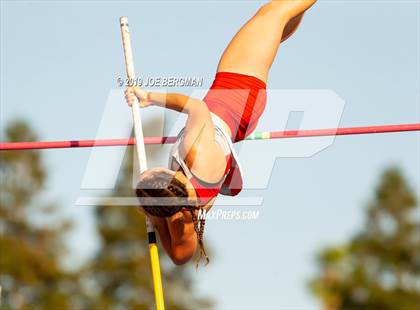 Thumbnail 2 in CIF State Track and Field Championships (Girls Pole Vault - Day 1) photogallery.