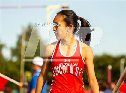 Thumbnail 1 in CIF State Track and Field Championships (Girls Pole Vault - Day 1) photogallery.