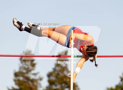 Thumbnail 1 in CIF State Track and Field Championships (Girls Pole Vault - Day 1) photogallery.