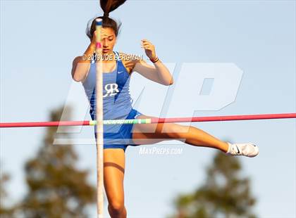 Thumbnail 3 in CIF State Track and Field Championships (Girls Pole Vault - Day 1) photogallery.