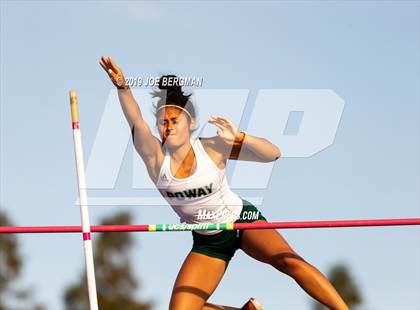 Thumbnail 2 in CIF State Track and Field Championships (Girls Pole Vault - Day 1) photogallery.