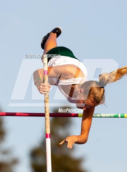 Thumbnail 3 in CIF State Track and Field Championships (Girls Pole Vault - Day 1) photogallery.