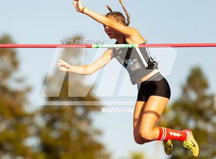 Thumbnail 1 in CIF State Track and Field Championships (Girls Pole Vault - Day 1) photogallery.