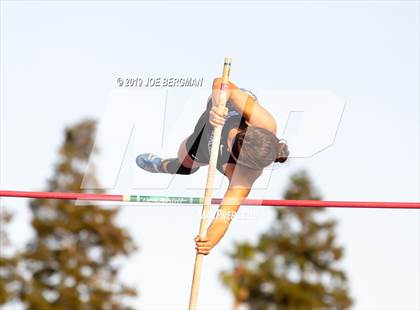 Thumbnail 1 in CIF State Track and Field Championships (Girls Pole Vault - Day 1) photogallery.