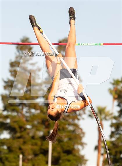 Thumbnail 3 in CIF State Track and Field Championships (Girls Pole Vault - Day 1) photogallery.
