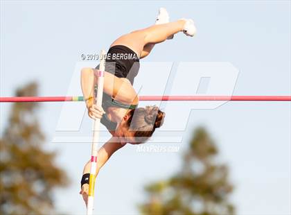 Thumbnail 1 in CIF State Track and Field Championships (Girls Pole Vault - Day 1) photogallery.