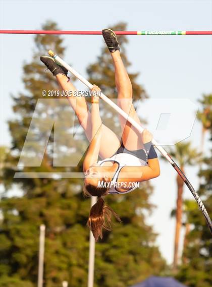 Thumbnail 1 in CIF State Track and Field Championships (Girls Pole Vault - Day 1) photogallery.