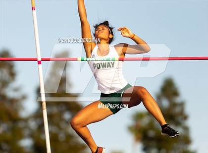 Thumbnail 3 in CIF State Track and Field Championships (Girls Pole Vault - Day 1) photogallery.