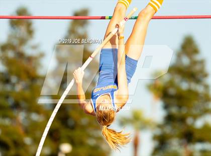 Thumbnail 2 in CIF State Track and Field Championships (Girls Pole Vault - Day 1) photogallery.