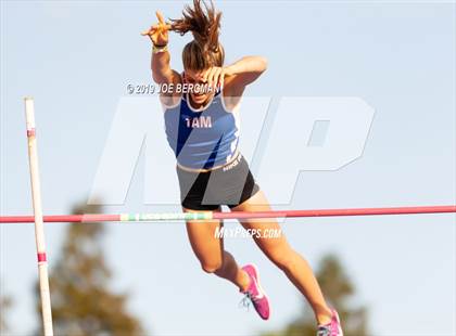 Thumbnail 3 in CIF State Track and Field Championships (Girls Pole Vault - Day 1) photogallery.