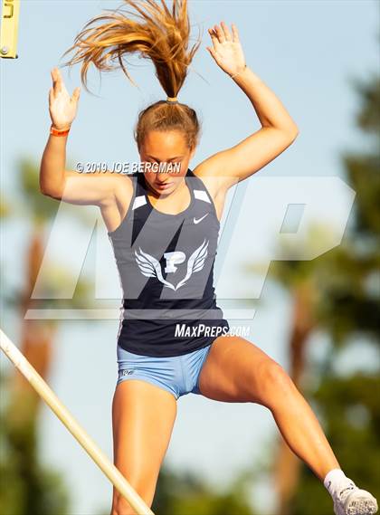 Thumbnail 2 in CIF State Track and Field Championships (Girls Pole Vault - Day 1) photogallery.