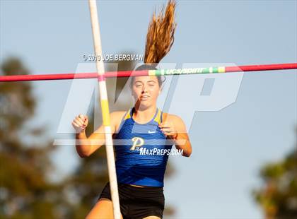 Thumbnail 2 in CIF State Track and Field Championships (Girls Pole Vault - Day 1) photogallery.