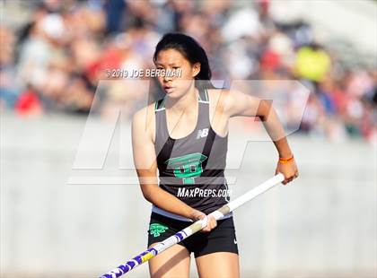 Thumbnail 1 in CIF State Track and Field Championships (Girls Pole Vault - Day 1) photogallery.
