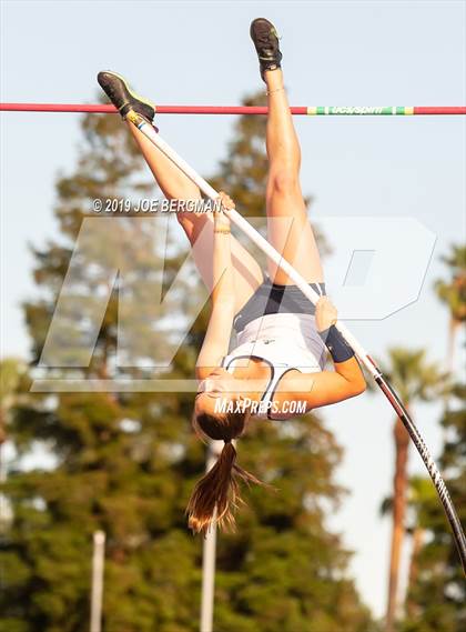Thumbnail 2 in CIF State Track and Field Championships (Girls Pole Vault - Day 1) photogallery.