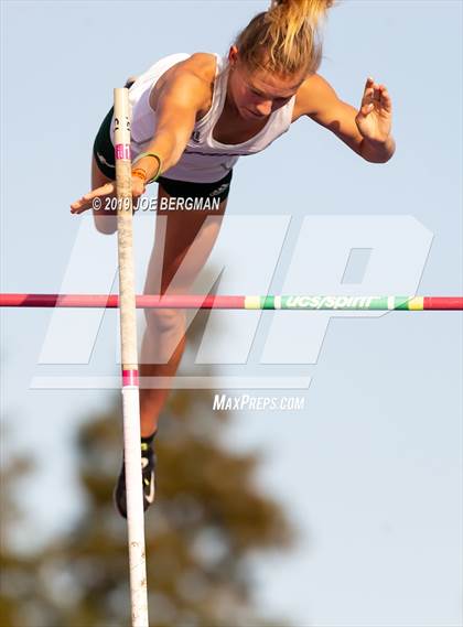 Thumbnail 2 in CIF State Track and Field Championships (Girls Pole Vault - Day 1) photogallery.