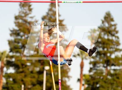 Thumbnail 3 in CIF State Track and Field Championships (Girls Pole Vault - Day 1) photogallery.
