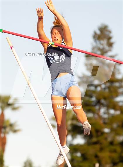 Thumbnail 2 in CIF State Track and Field Championships (Girls Pole Vault - Day 1) photogallery.