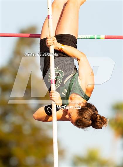 Thumbnail 2 in CIF State Track and Field Championships (Girls Pole Vault - Day 1) photogallery.