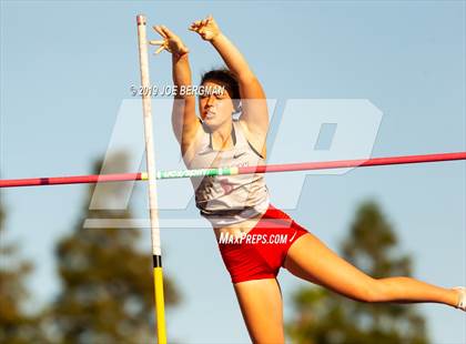 Thumbnail 2 in CIF State Track and Field Championships (Girls Pole Vault - Day 1) photogallery.