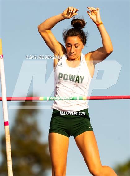 Thumbnail 3 in CIF State Track and Field Championships (Girls Pole Vault - Day 1) photogallery.